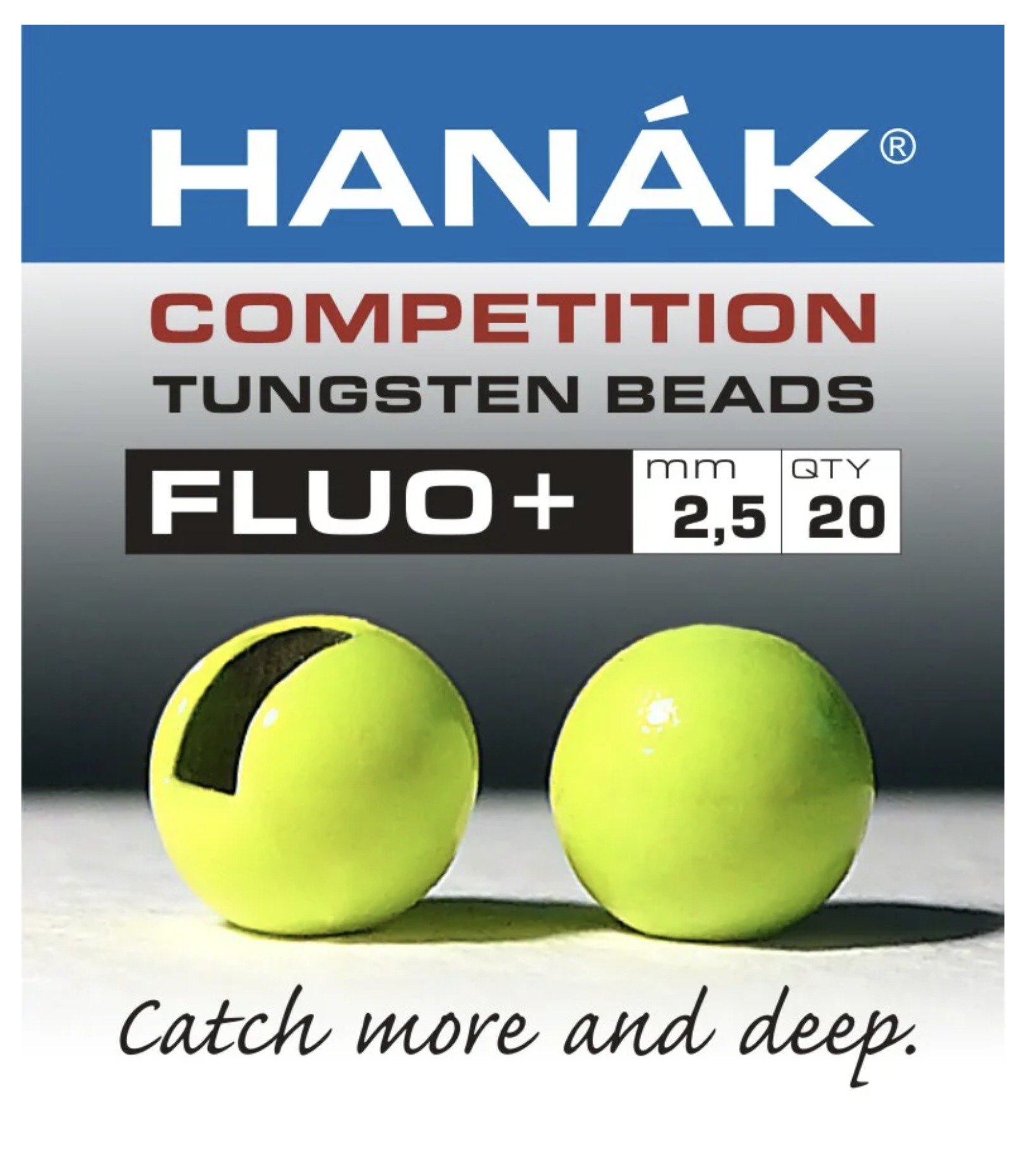 Immagine prodotto: HANAK TUNGSTEN BEAD FLUO+ CHARTREUSE