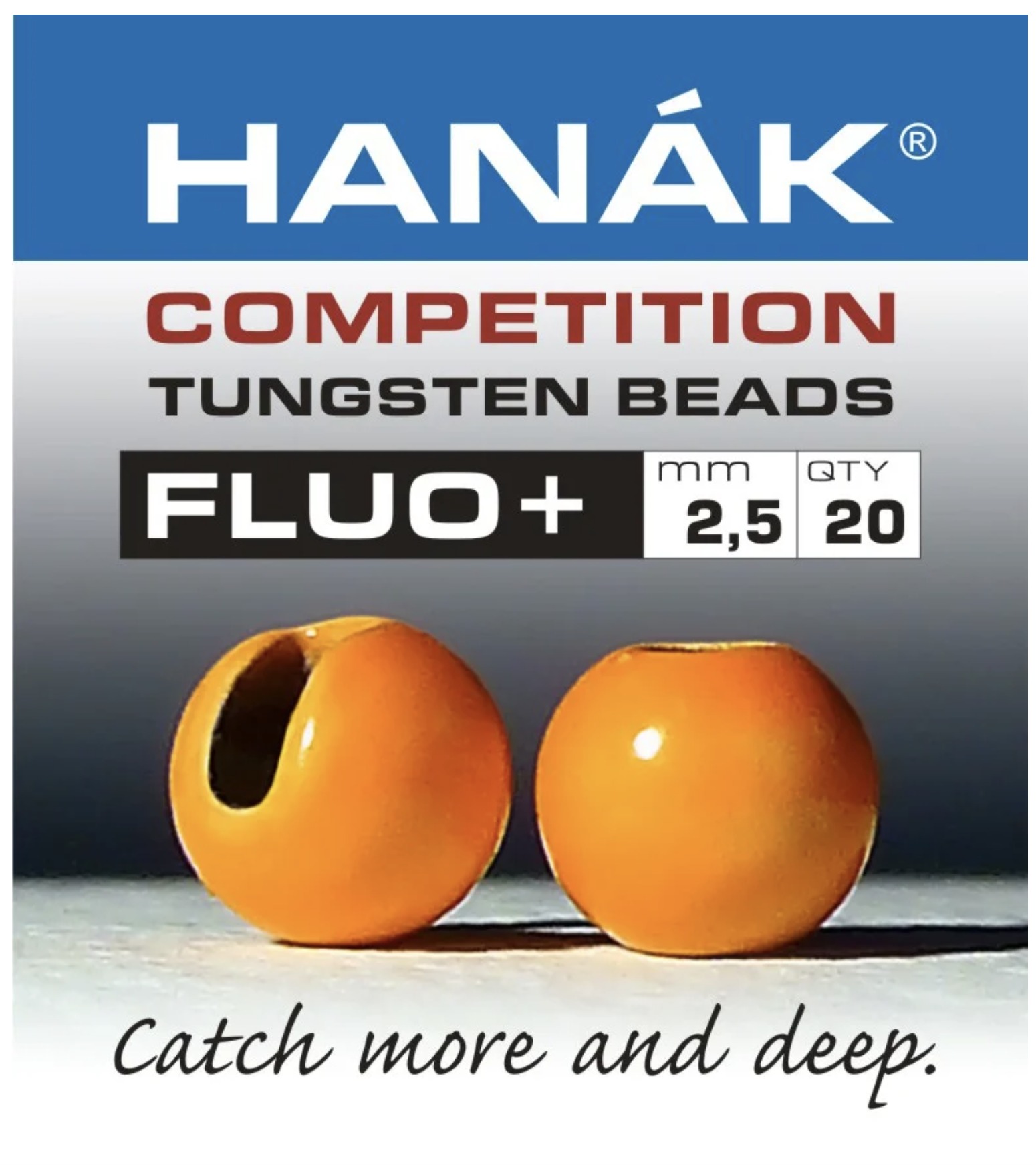 Immagine prodotto: HANAK TUNGSTEN BEAD FLUO+ ORANGE