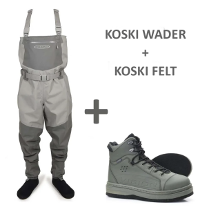 WADERS SET KOSKI FELT