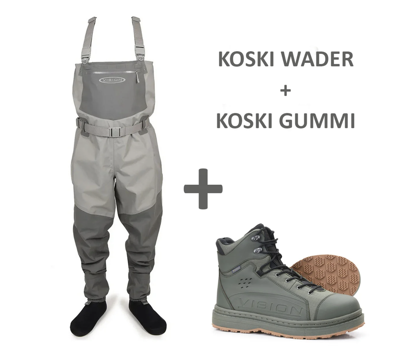 Immagine prodotto: KOSKI WADERS + SCARPONI GOMMA
